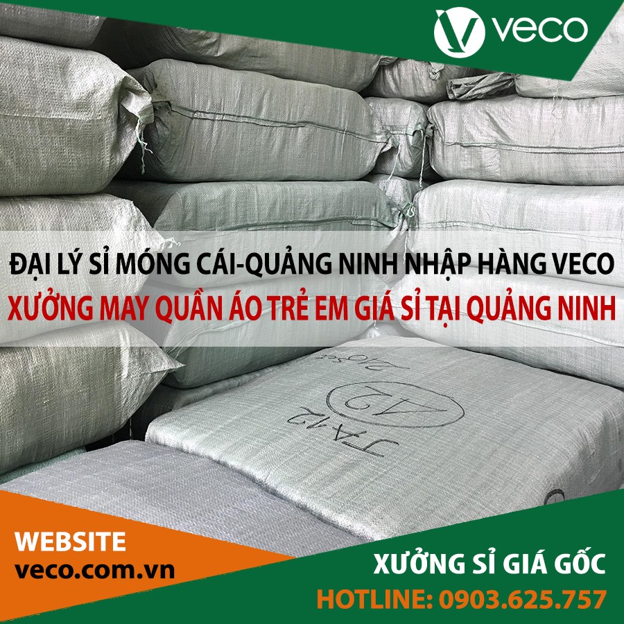 VECO-Xưởng may quần áo trẻ em giá sỉ tại Quảng Ninh